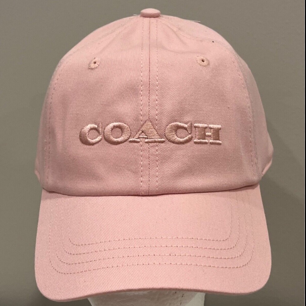 Pink coach hat